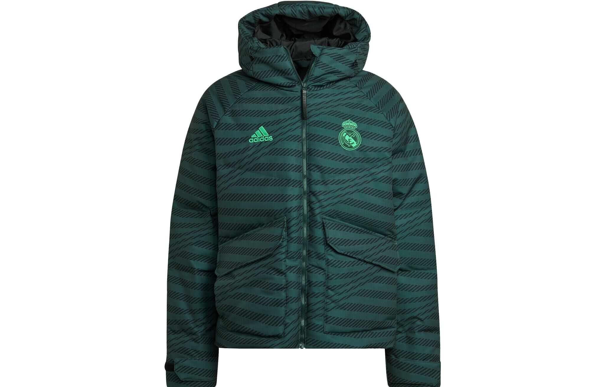 【代購】Adidas Real Madrid C.F Down Jacket Men's Green