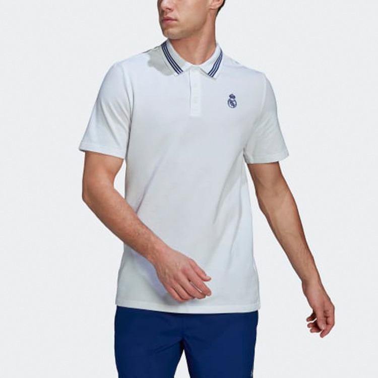 【代購】Adidas Real Madrid C.F Polo Shirt Men's White