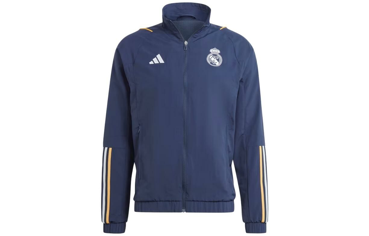 【代購】Adidas Real Madrid Jackets Men Ink Blue