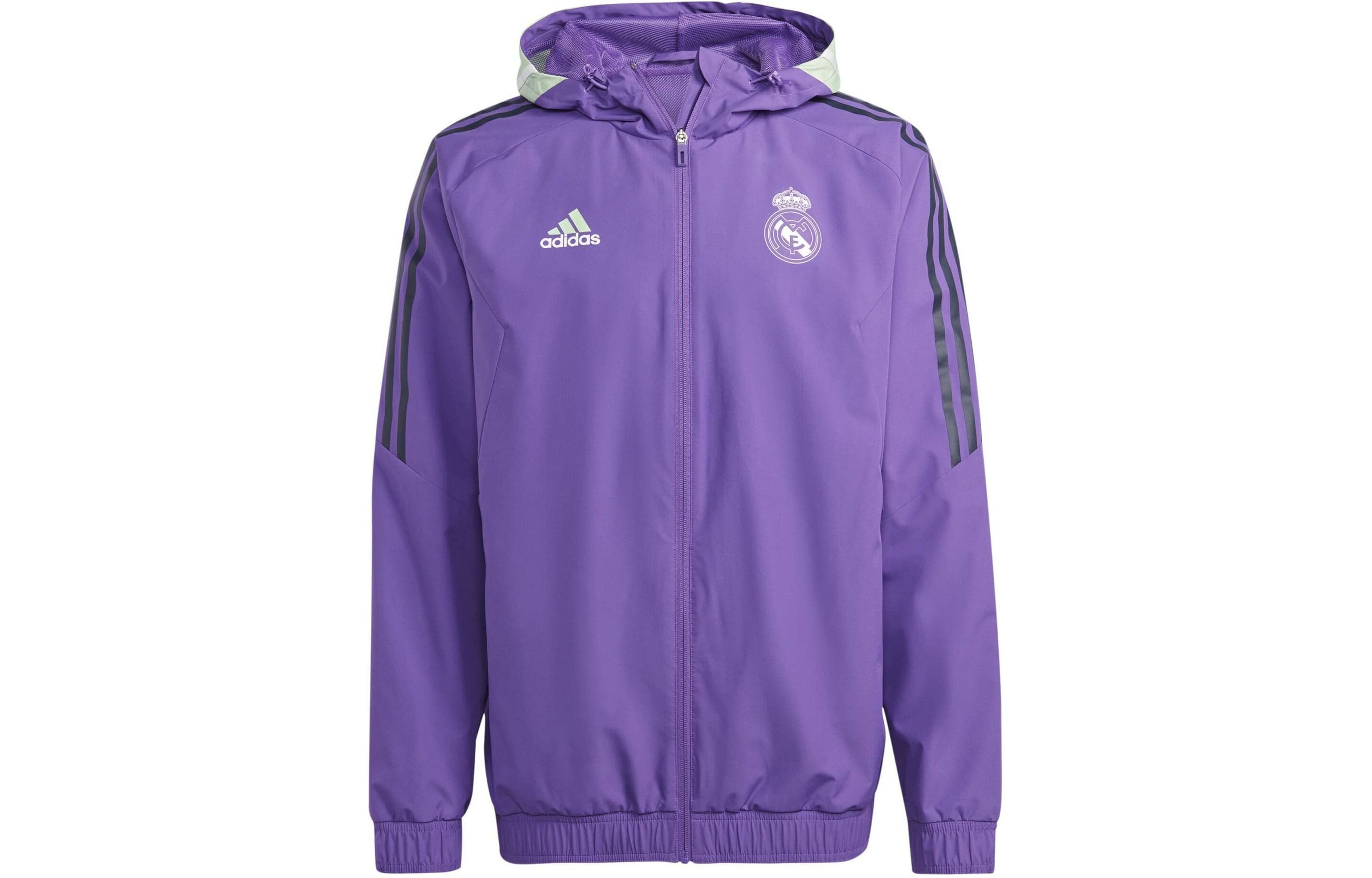 【代購】Adidas Herren Real Aw Jkt Jacket Jackets Coats Unisex Energetic Purple