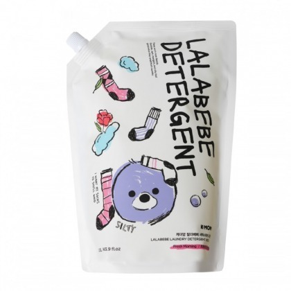 K-MOM  Lalabebe 植物嬰兒洗衣液-木蘭花味 補充裝_1.3L