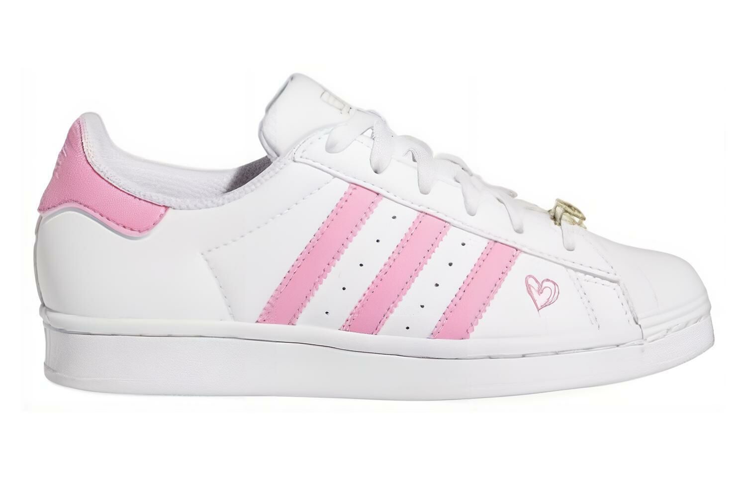 【代購】Adidas Superstar 'White Pink' Gs