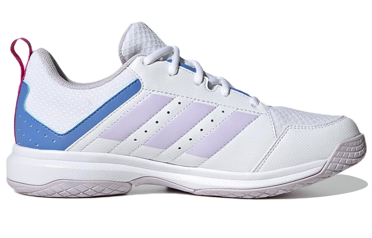【代購】Adidas Ligra 7 Indoor Shoes 'Cloud White / Blue Fusion' Women's