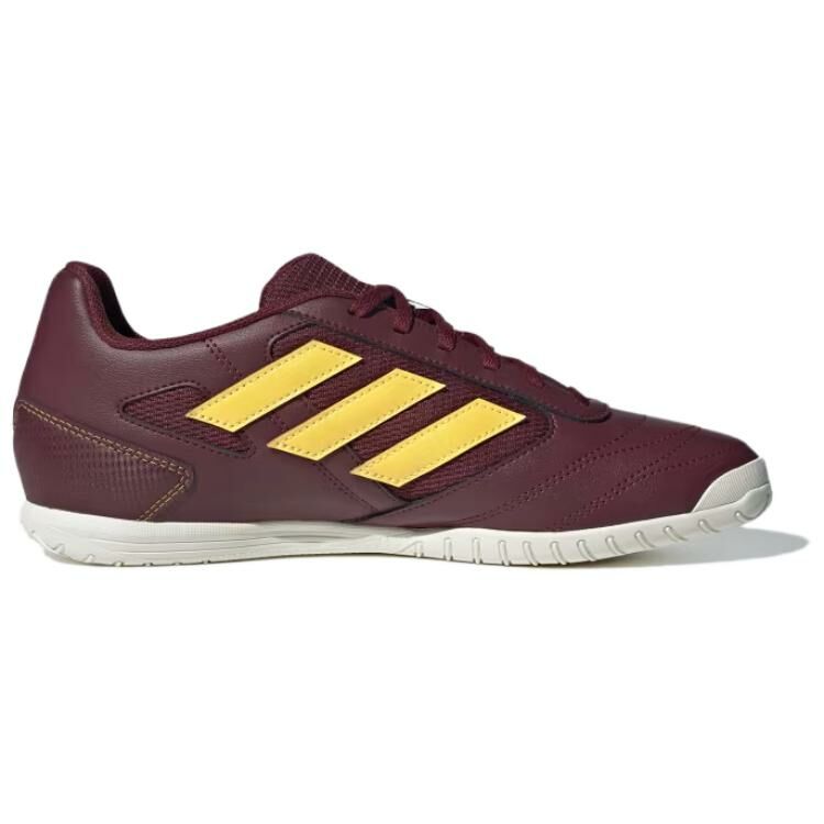 【代購】Adidas SUPER SALA 2 Indoor Anti-Slip Wear-Resistant Soccer Shoes Men's Red Yellow