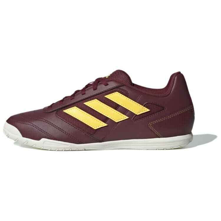 【代購】Adidas SUPER SALA 2 Indoor Anti-Slip Wear-Resistant Soccer Shoes Men's Red Yellow