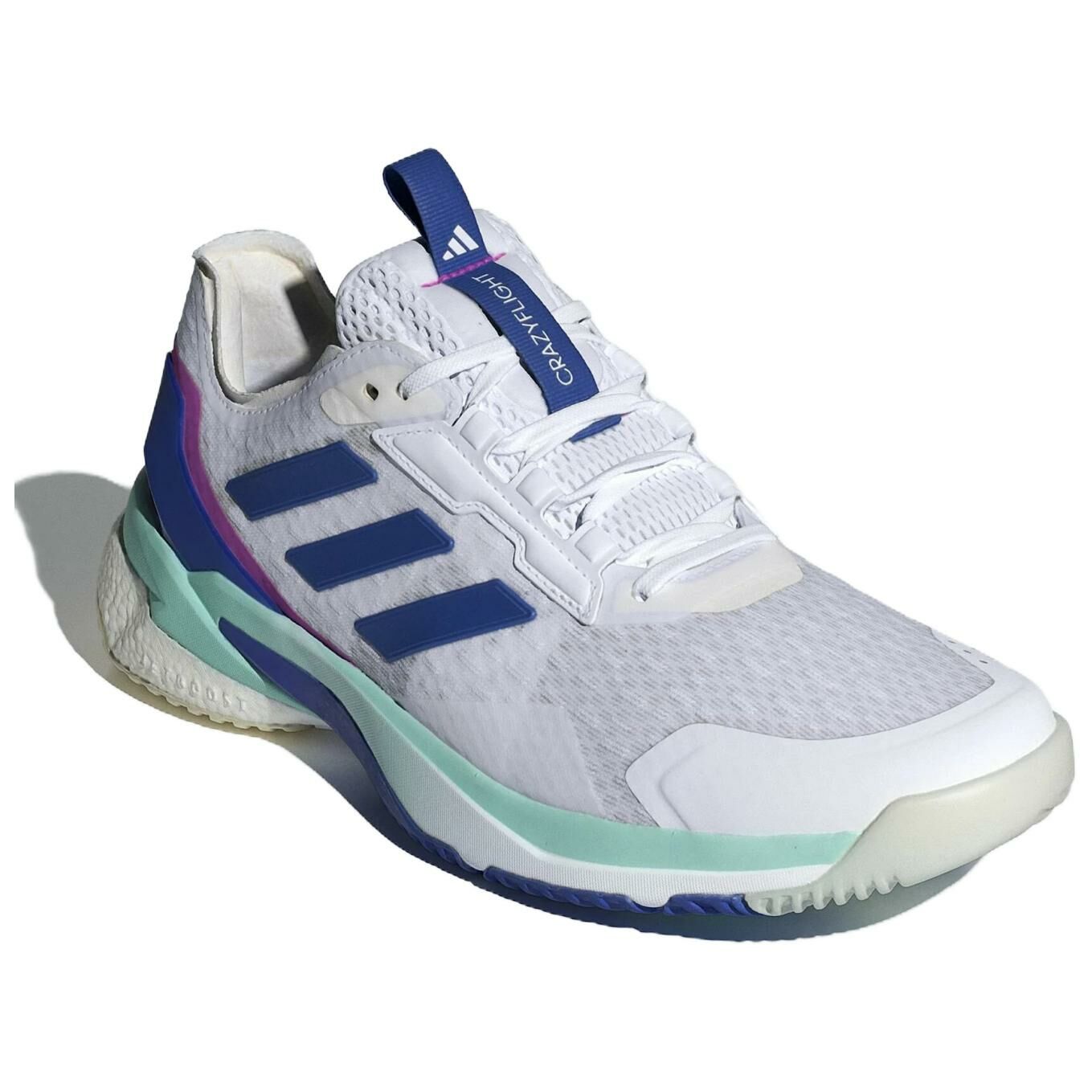 【代購】Adidas Women's Crazyflight 5 Indoor 'White Lucid Blue Aqua'