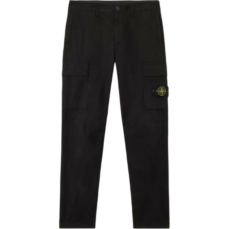 【代購】STONE ISLAND SS25 Cargo Pants Men Black