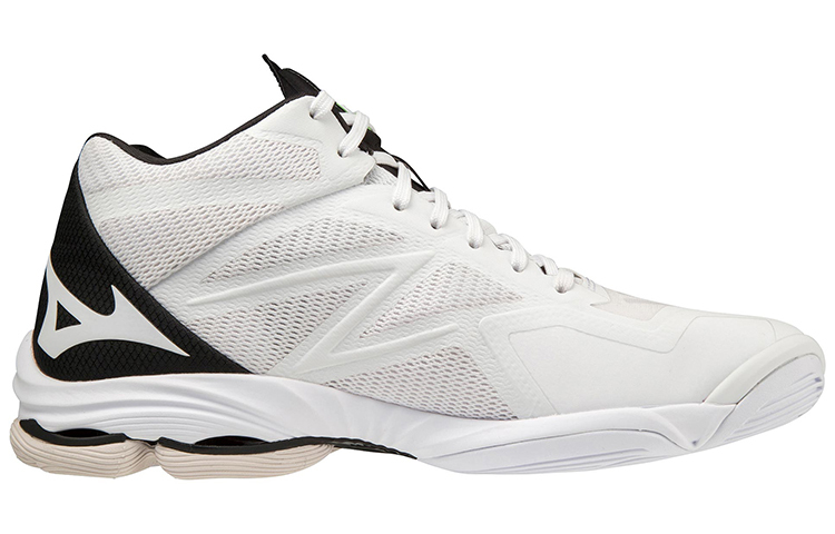 【代購】Mizuno Wave Lightning Z7 Mid 'White Black Grey'