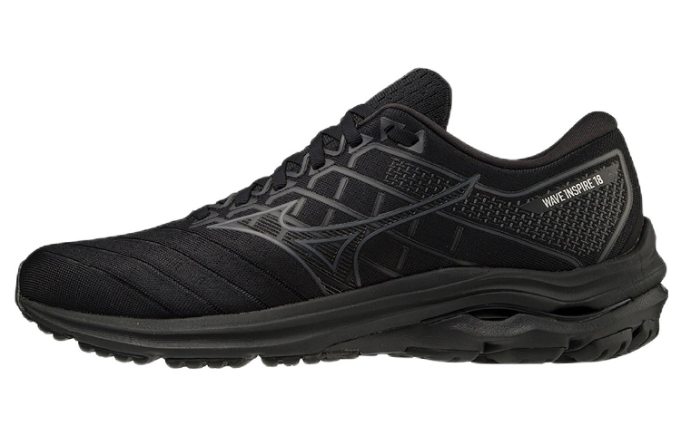 【代購】Mizuno Wave Inspire 18 Low Tops Black