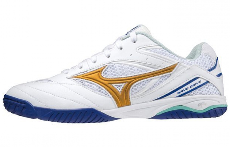 【代購】Mizuno Wave Drive 8 'White Gold Blue'