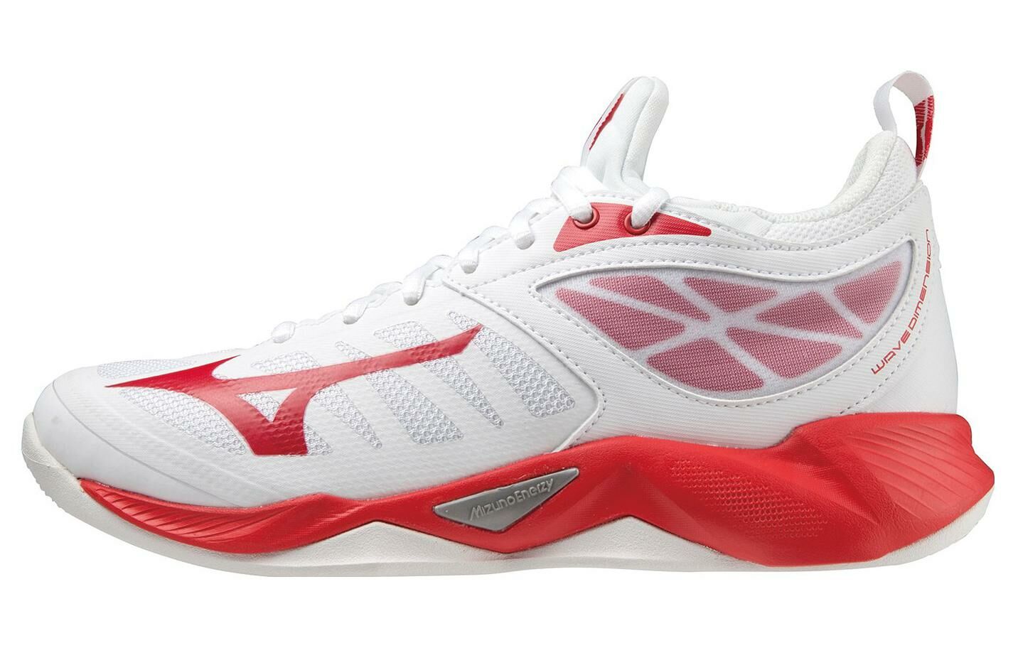 【代購】Mizuno Wave Dimension 'White Red'