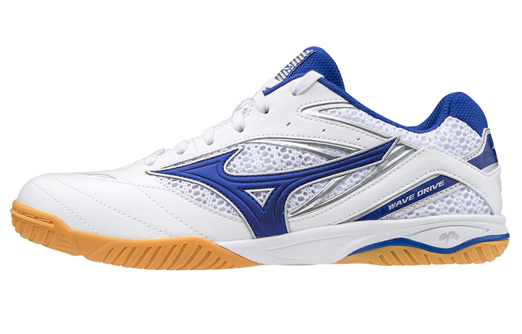 【代購】Mizuno Wave Drive 8 Low-Top Training Shoes Unisex White Blue