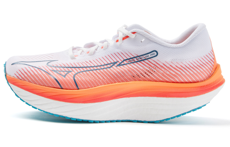 【代購】Mizuno Wave Rebellion Pro 'White Orange'
