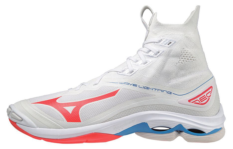 【代購】Mizuno Wave Lightning Neo 'White French Blue'