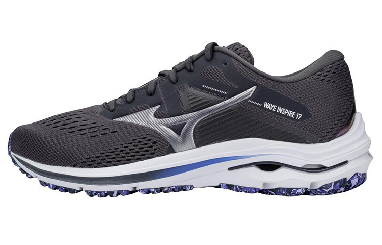 【代購】Mizuno Wave Inspire 17 Running Shoes 'Black Purple White'