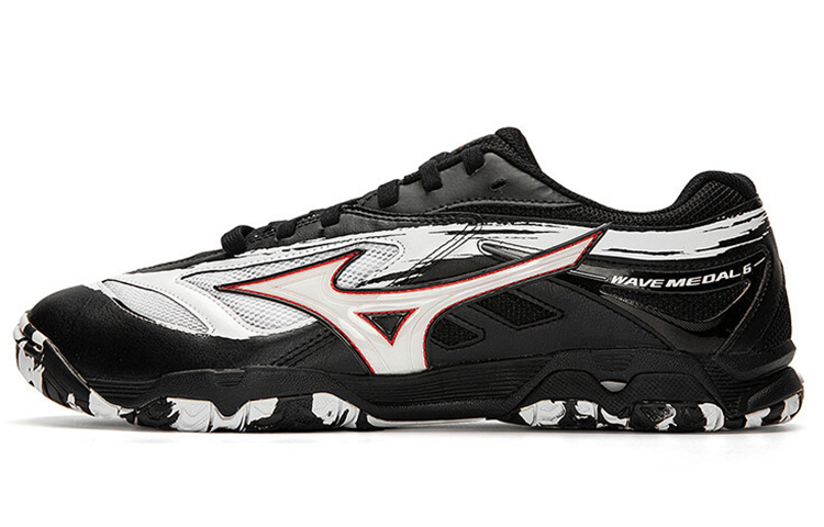【代購】Mizuno Wave Medal 6 'Black White Red'