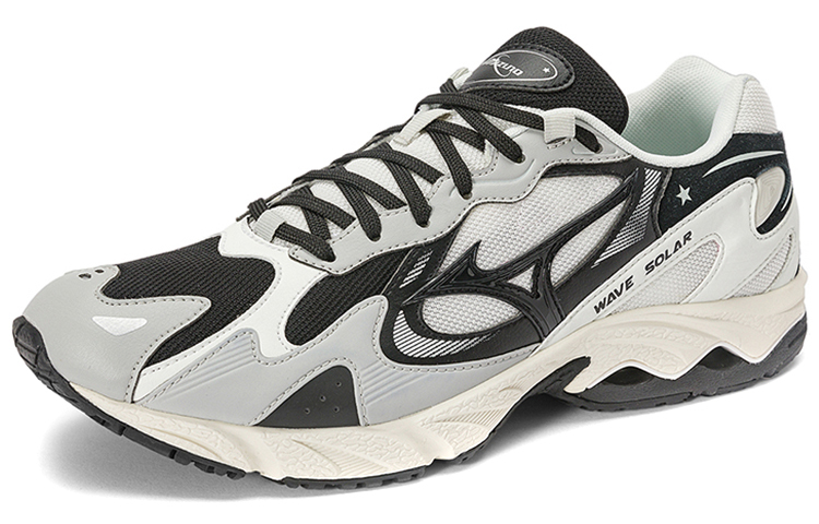 【代購】Mizuno Wave Solar Low 'Cool Grey Black White'