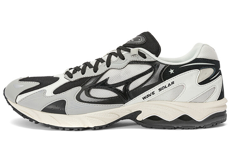 【代購】Mizuno Wave Solar Low 'Cool Grey Black White'