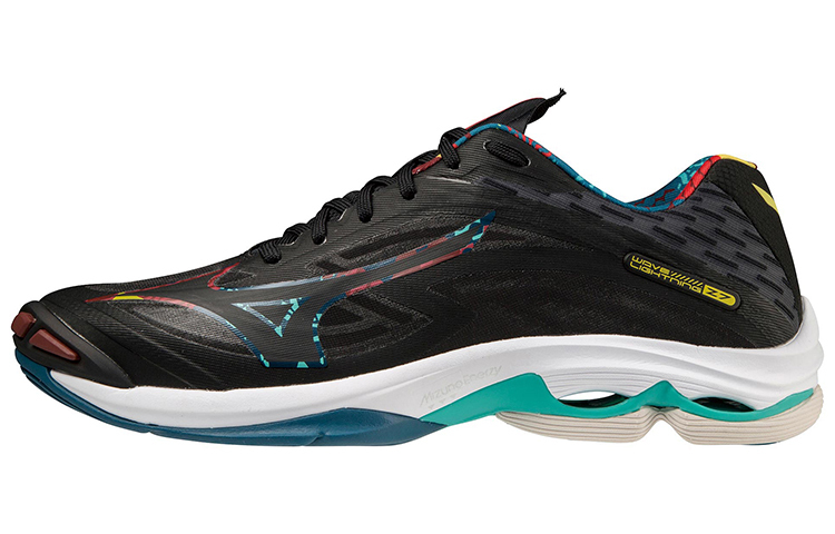 【代購】Mizuno Wave Lightning Z7 'Black Red Green'