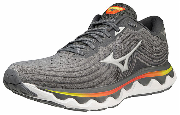 【代購】Mizuno Wave Horizon 6 Low Tops Wear resistant Gray