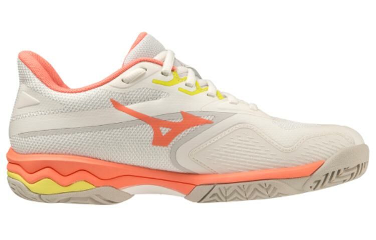 【代購】Mizuno Women's Wave Exceed Light 2 AC 'Snow White Fusion Coral'