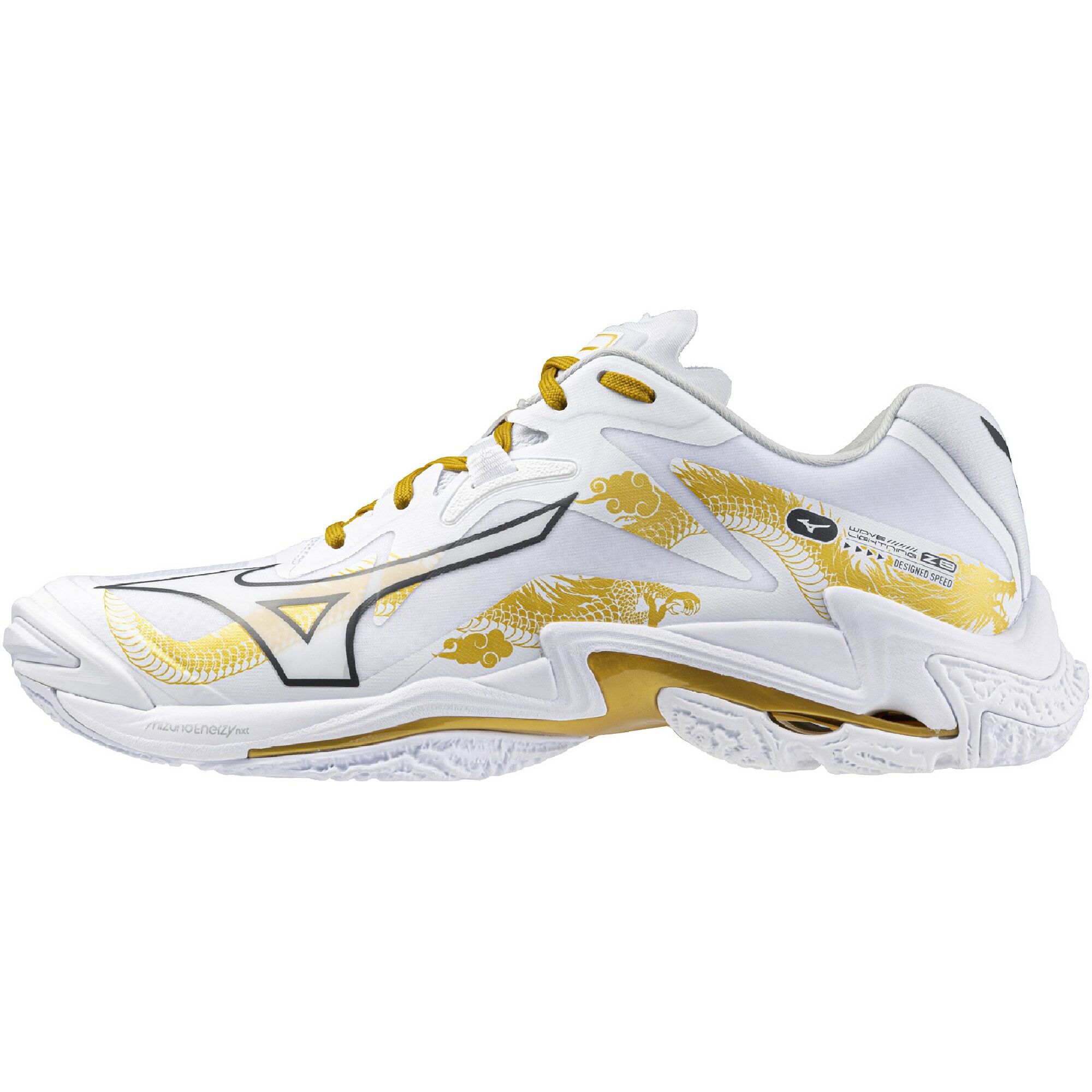 【代購】Mizuno Wave Lightning Z8 'Gold Dragon'