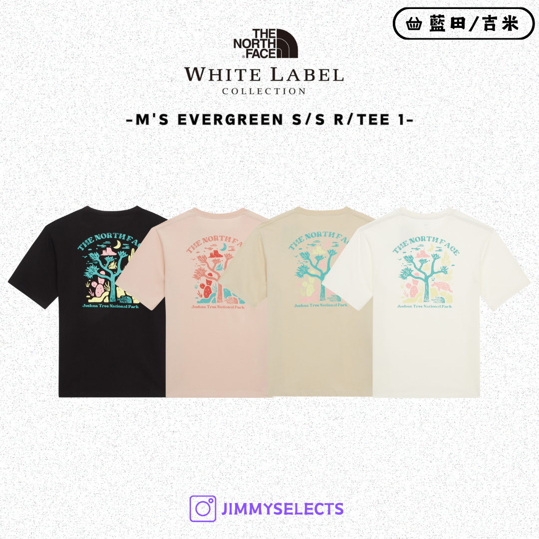 【代購】THE NORTH FACE 北臉 男 EVERGREEN 短袖 短T NT7UR51