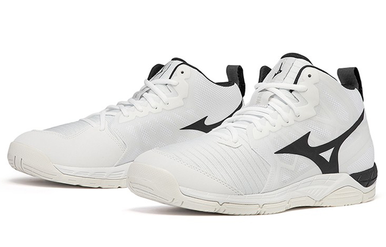 【代購】Mizuno Wave Super Sonic 2 Mid 'White Black'