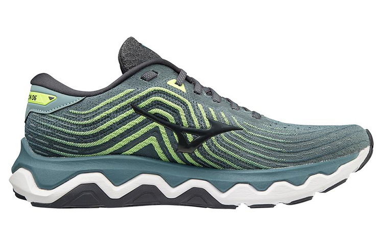 【代購】Mizuno Wave Horizon 6 'Gray Green Black'