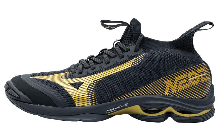 【代購】Mizuno Wave Lightning Neo 2 'Black Oyster'