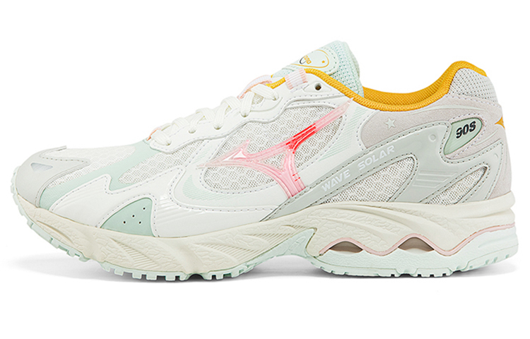 【代購】Mizuno Wave Solar White/Blue Women's