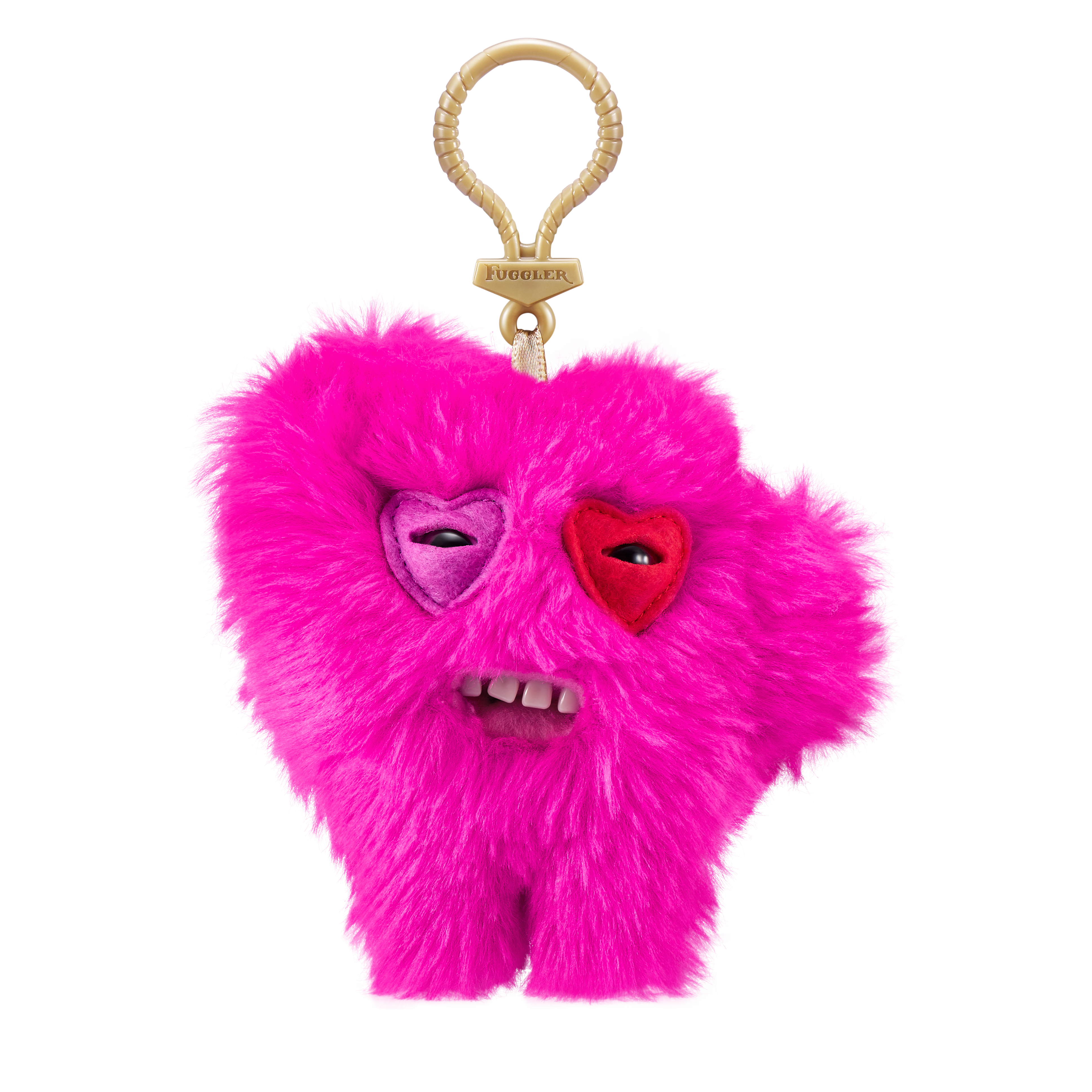 FG74294 Fuggler毛絨掛飾系列 - 心臟怪 (粉色)