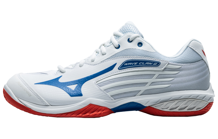 【代購】Mizuno Wave Claw White Blue Red