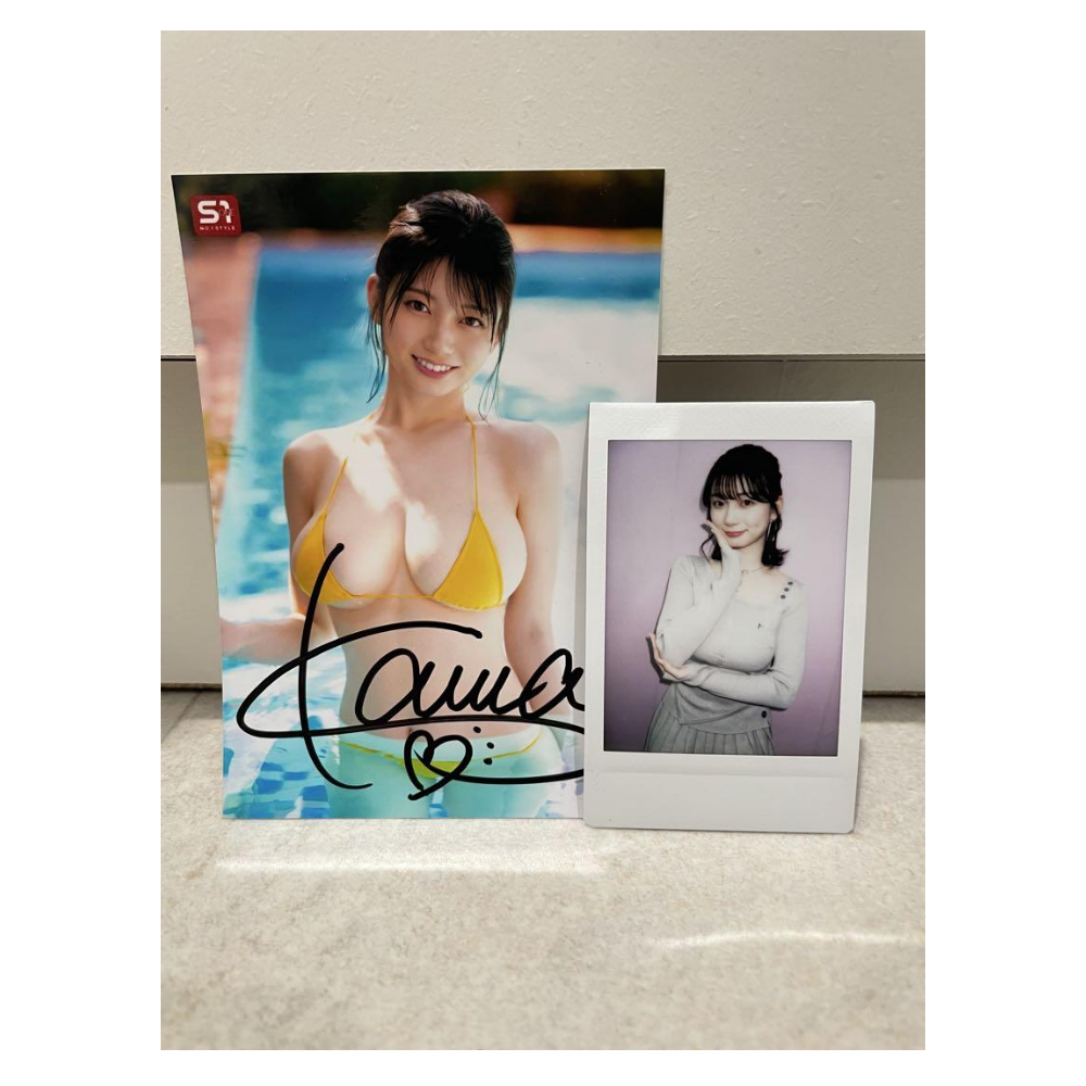 瀬戸環奈 直筆簽名生寫真 + チェキ