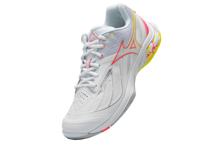 【代購】Wave Fang Mizuno 2 'White Pink Bolt Neon'