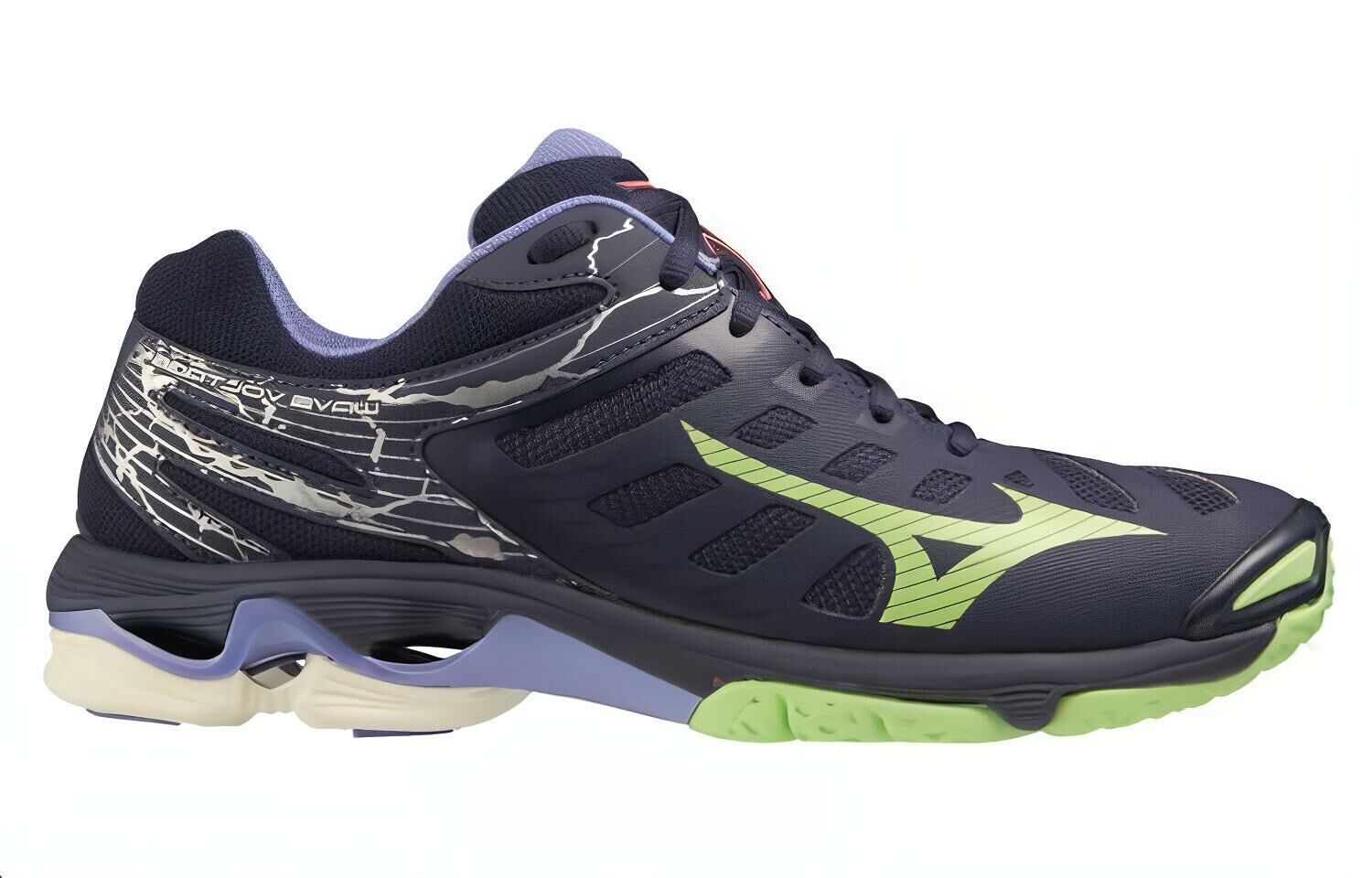 【代購】Mizuno Wave Voltage Cushioning Wear-Resistant Low-Top Training Shoes Men's Black