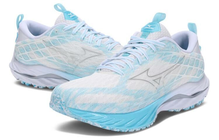 【代購】Wave Inspire Mizuno 20 Sp 'White Silver Blue Glow'