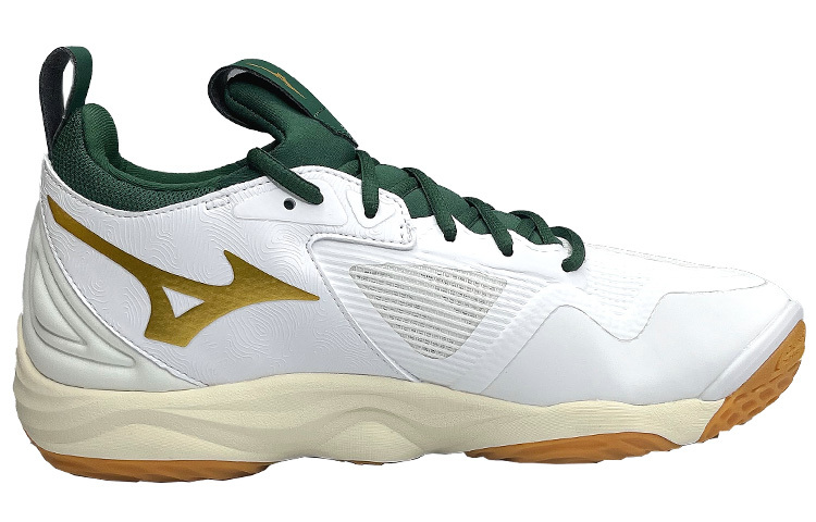 【代購】Wave Momentum Mizuno 3 'White Green Gold'