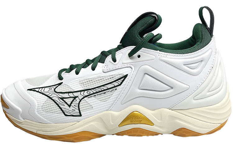 【代購】Wave Momentum Mizuno 3 'White Green Gold'