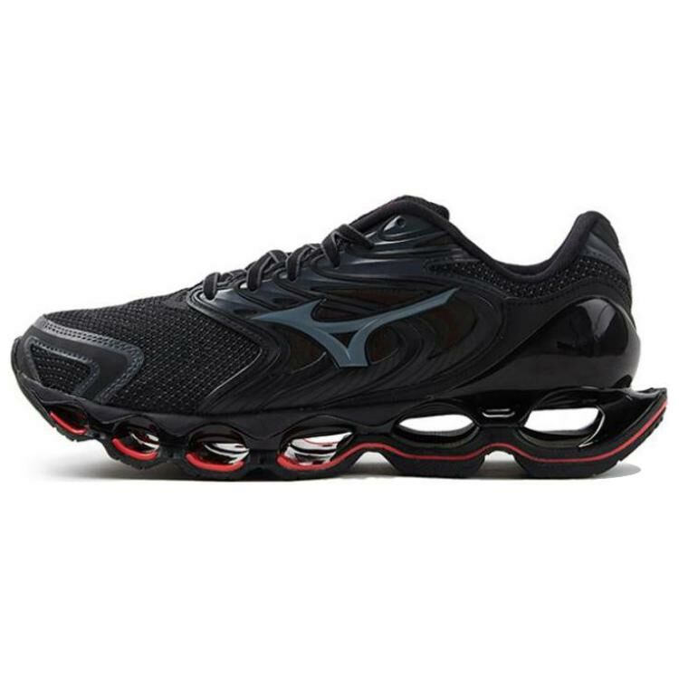 【代購】Mizuno Wave Prophecy 12 'Black Grey Red'