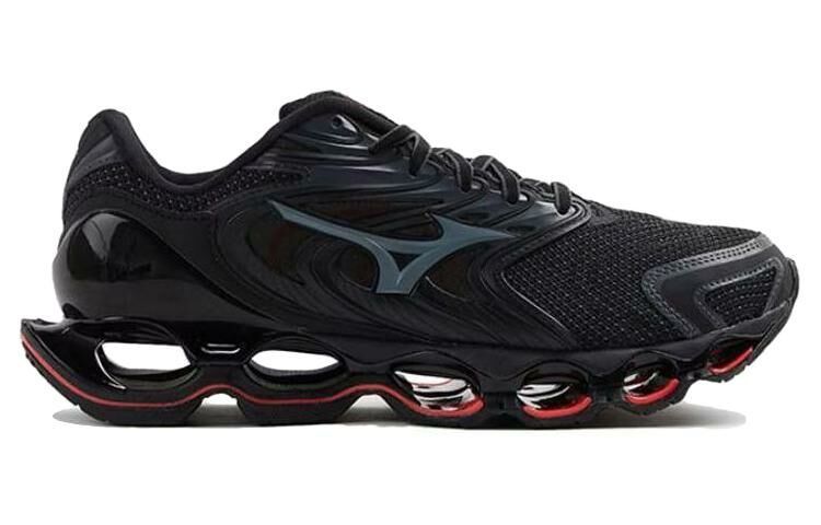 【代購】Mizuno Wave Prophecy 12 'Black Grey Red'