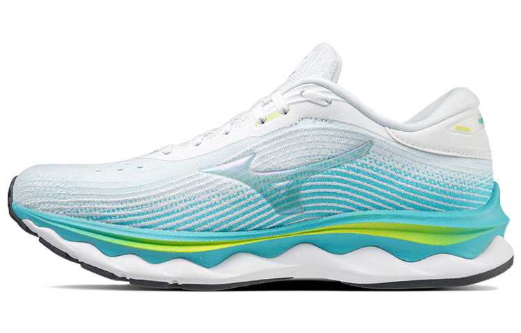 【代購】Wave Sky Women's Mizuno 5 'White Blue Curacao' Women's