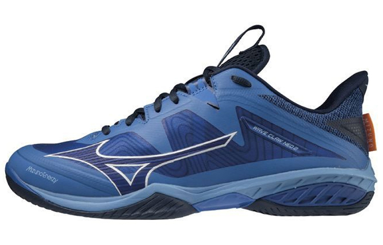 【代購】Mizuno Wave Claw Badminton Shoes Unisex Low-Top Blue/Black
