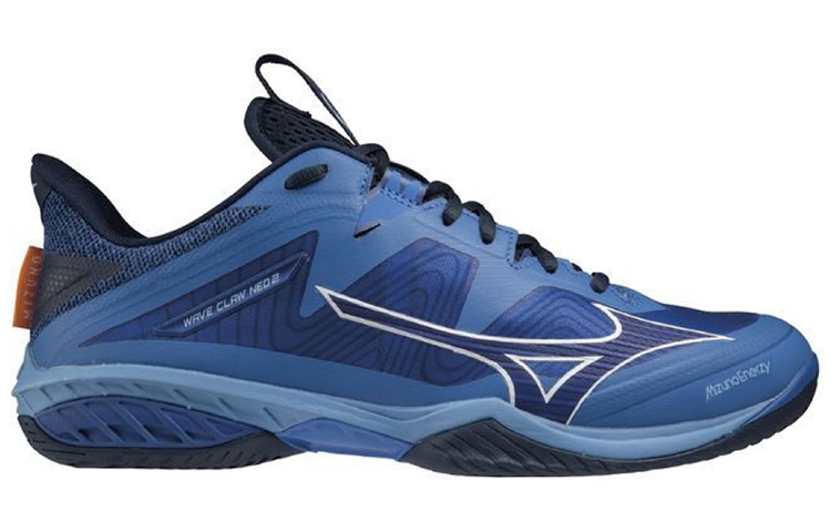 【代購】Mizuno Wave Claw Badminton Shoes Unisex Low-Top Blue/Black
