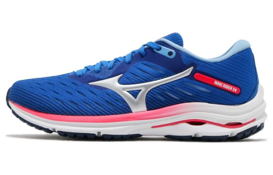 【代購】Wave Rider Women's Mizuno 24 'Blue Diva Pink' Women's