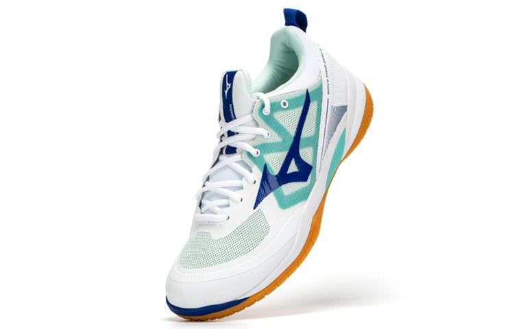 【代購】Mizuno Wave Fang Zero 'White Teal Orange'