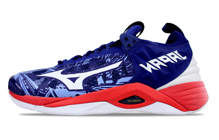 【代購】Mizuno Wave Momentum 2 Blue/Red