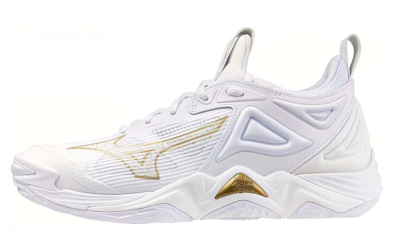 【代購】Mizuno Women's Wave Momentum 3 'White Gold'