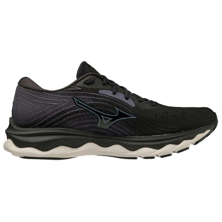 【代購】Mizuno Wave Sky 6 'Black Hot Coral' Women's