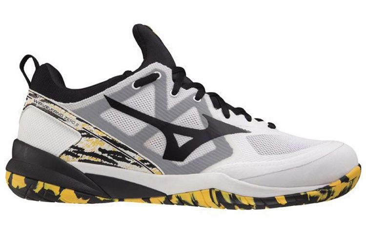 【代購】Mizuno Wave Fang Zero 'Black White Yellow'